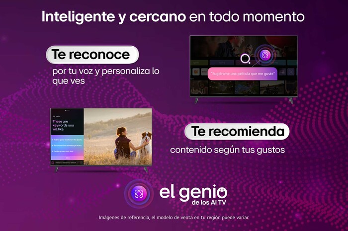 LG QNED evo AI QNED85 Mini LED’s alpha 8 AI Processor 4K Gen3 glows in blue light on a circuit board, highlighting AI processing performance with NPU x5.0 Faster Neural Processing, GPU 10% More Powerful Graphics, and 20% Memory Enhanced Throughput.